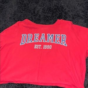 comfy cropped t shirt